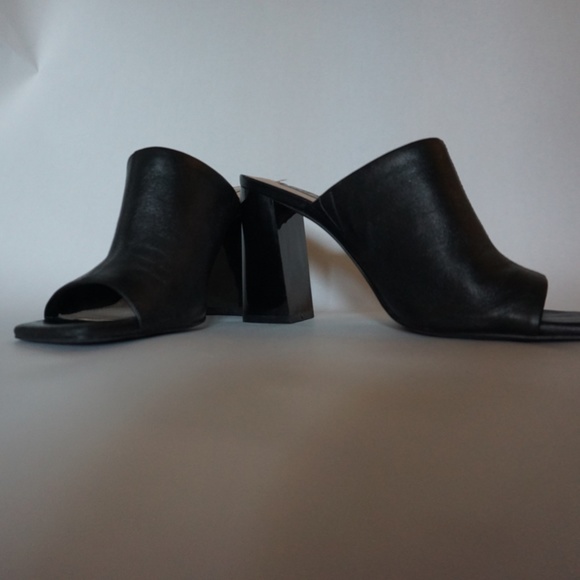 Steve Madden Leather Heels Sandals - Picture 6 of 9